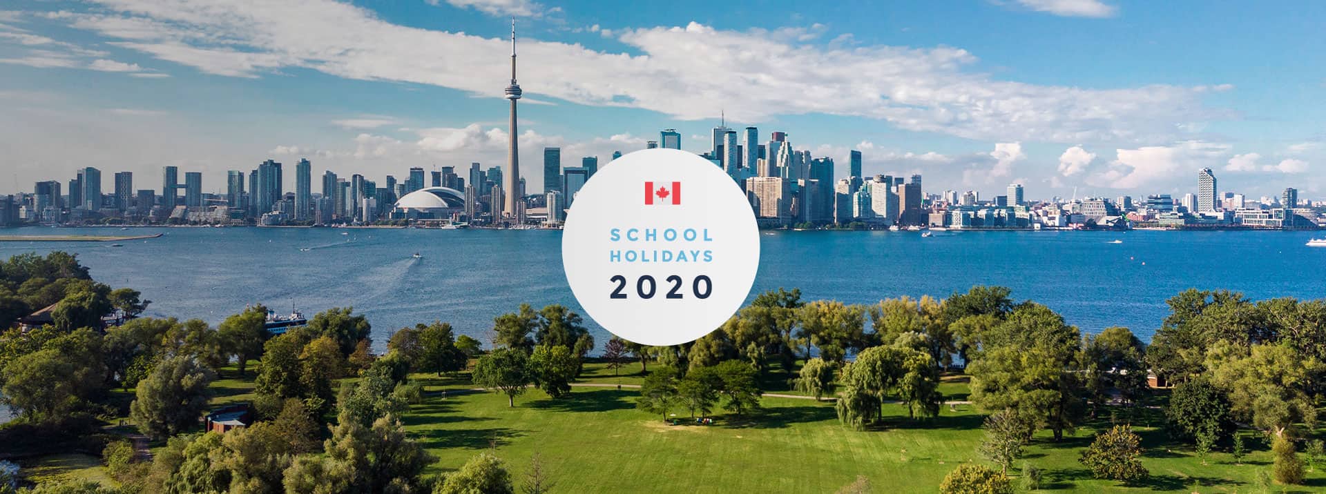 Vacaciones escolares en Canadá 2020