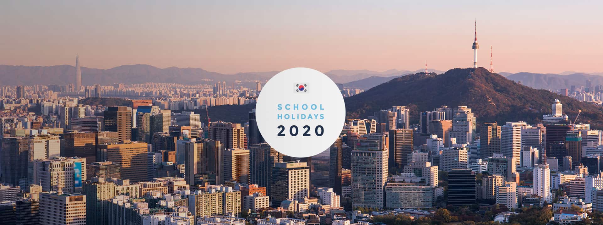 Vacanze scolastiche in Corea del Sud nel 2020