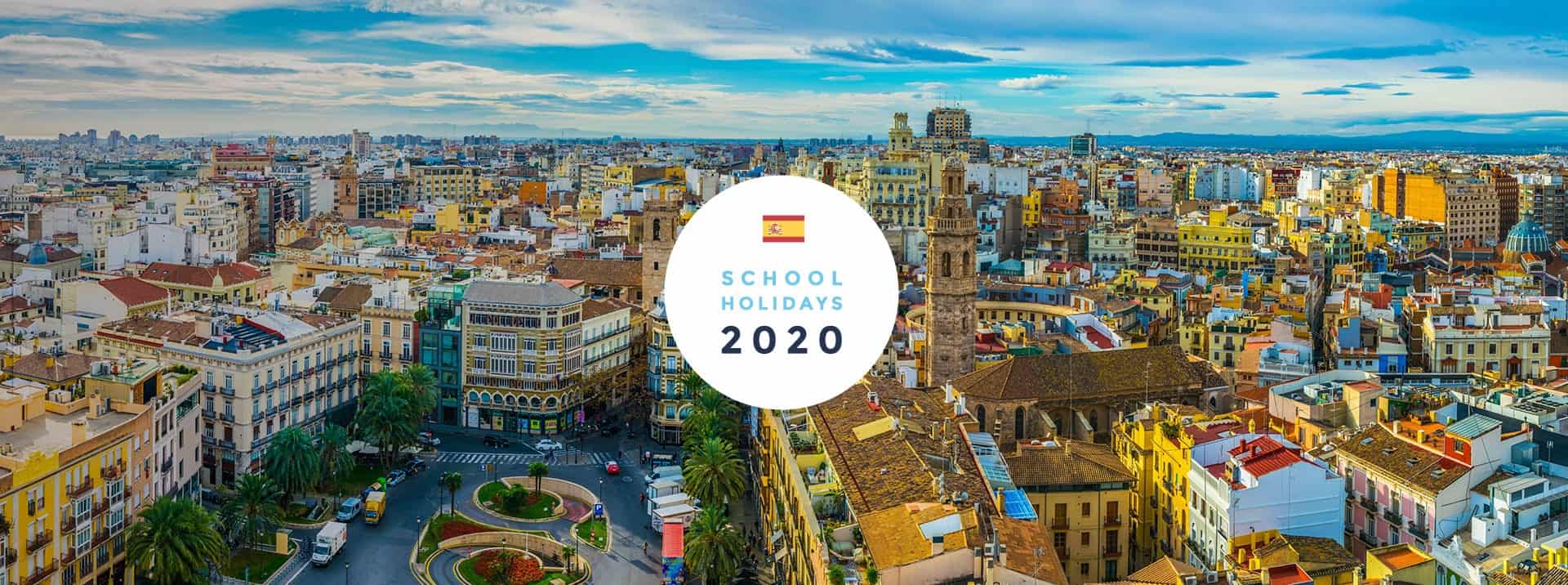 İspanya'da 2020 Okul Tatilleri