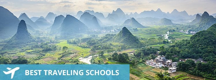 Beste Schulen zum Reisen und Studieren
