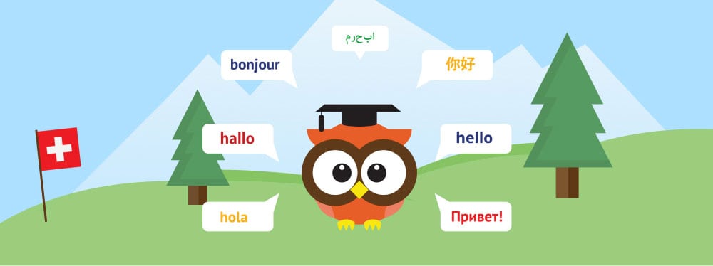 Welke taal spreek je op een Zwitserse kostschool?